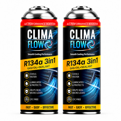 Clima flow r134a 3in1 - r134a, gas
