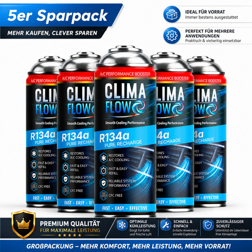 Clima flow confezione r134a - clima, 5x