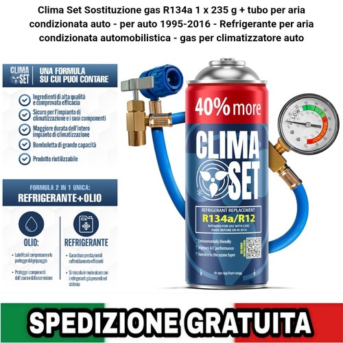 Kit ricarica gas clima auto - clima,